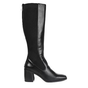 Journee Collection Winny Women's Stretch Knit Knee-High Boots